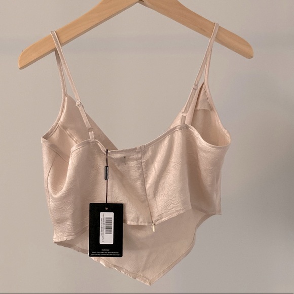 ✨NWT✨ PLT Satin Cowl Neck Cami - Picture 3 of 3